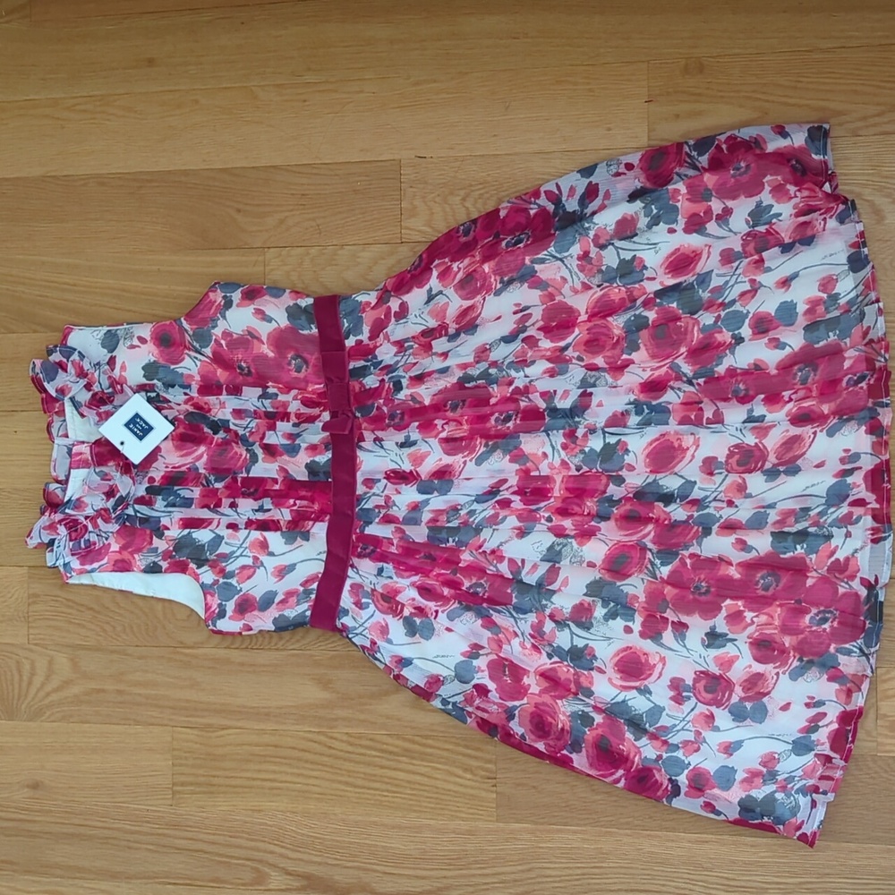 Janie and Jack Girl Dress sleeveless size 8